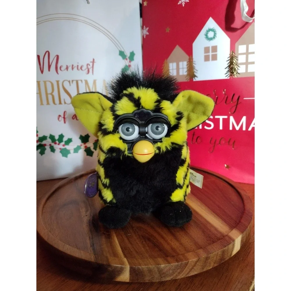 Furby Bumblebee with box- Vintage toy from 1998